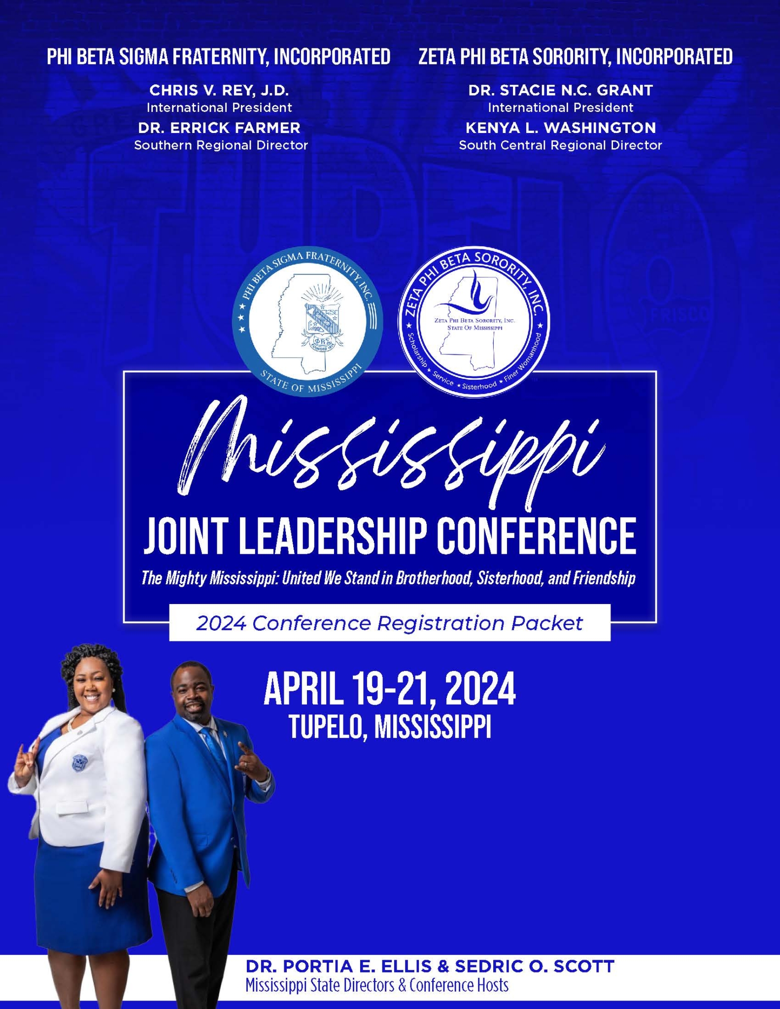 2024 Mississippi Joint Leadership Conference Zeta Phi Beta Sorority